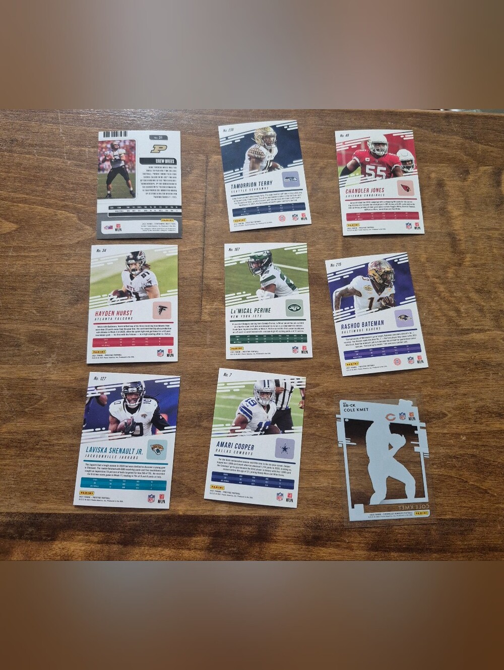 Football Trading Card Lot - Multi-Color - Picture 2 of 2